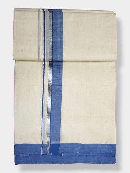 Kerala Balaramapuram Pure Cotton Handloom Mundu/Dhoti