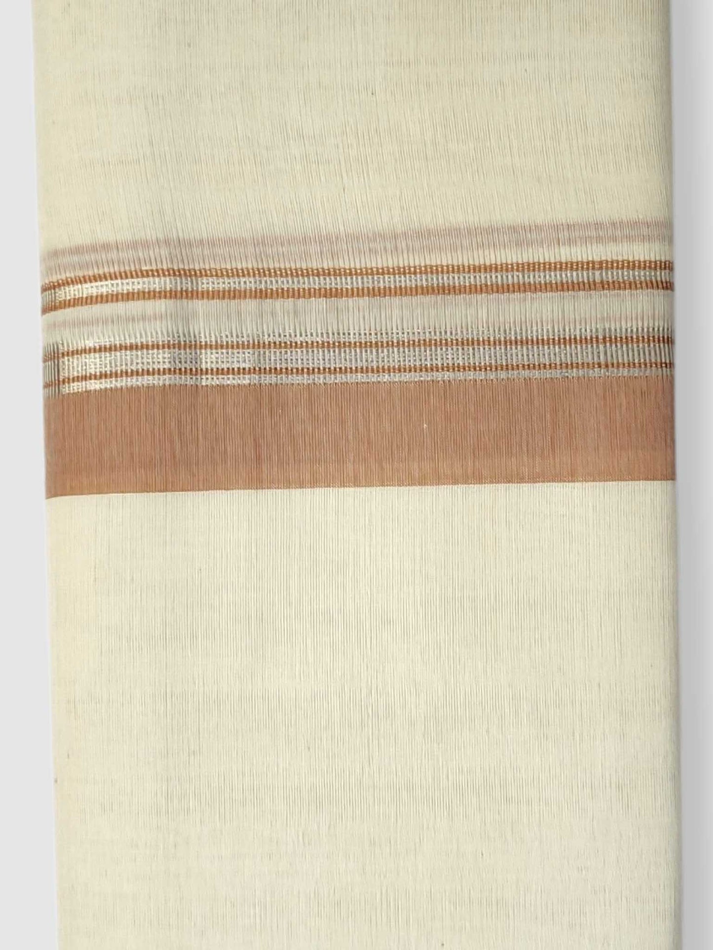 Kerala Balaramapuram Pure Cotton Handloom Mundu/Dhoti