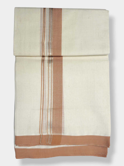 Kerala Balaramapuram Pure Cotton Handloom Mundu/Dhoti