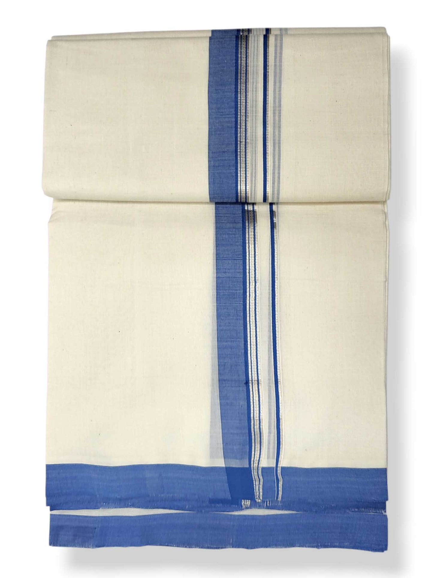 Kerala Balaramapuram Pure Cotton Handloom Mundu/Dhoti