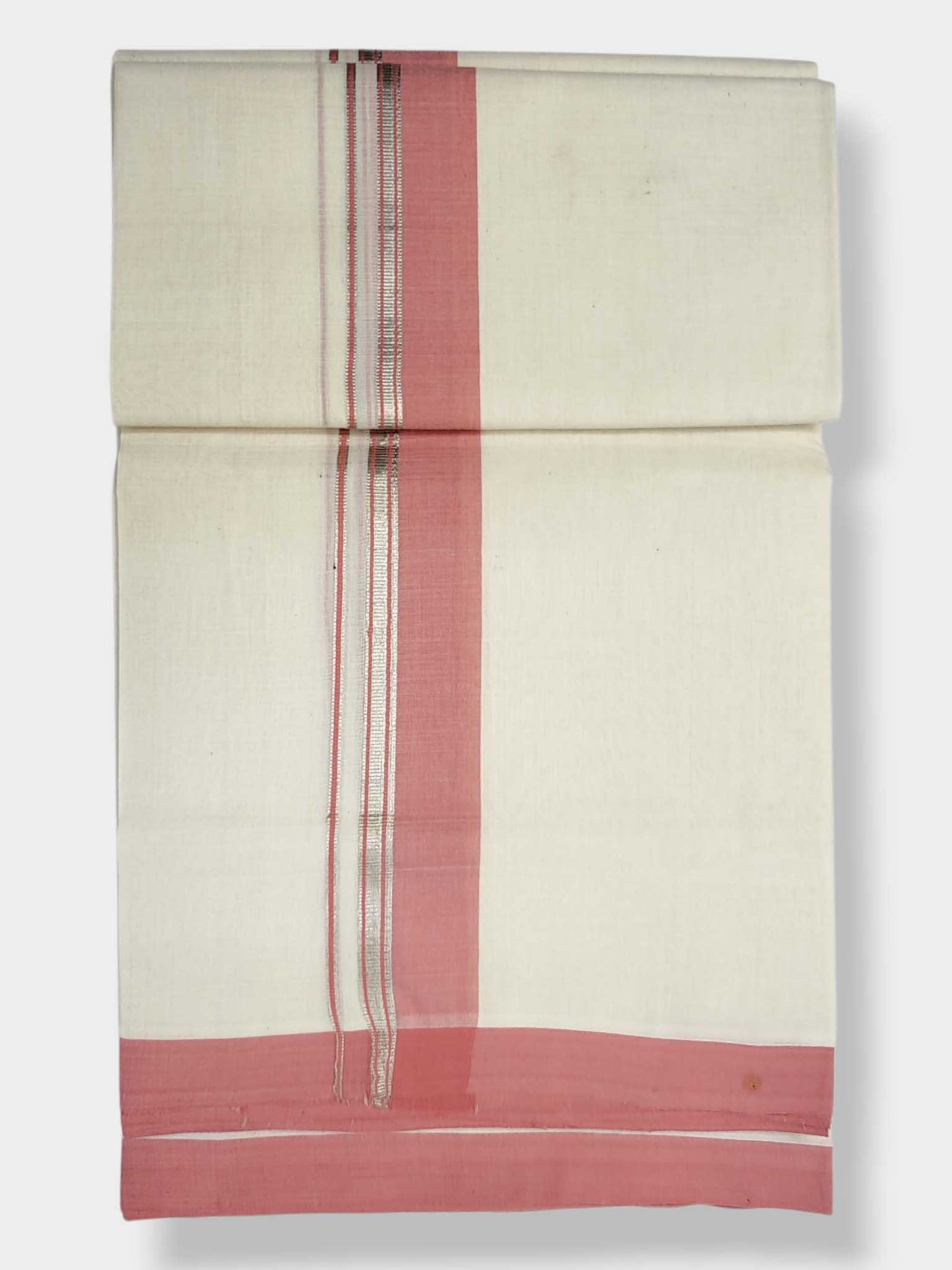 Kerala Balaramapuram Pure Cotton Handloom Mundu/Dhoti