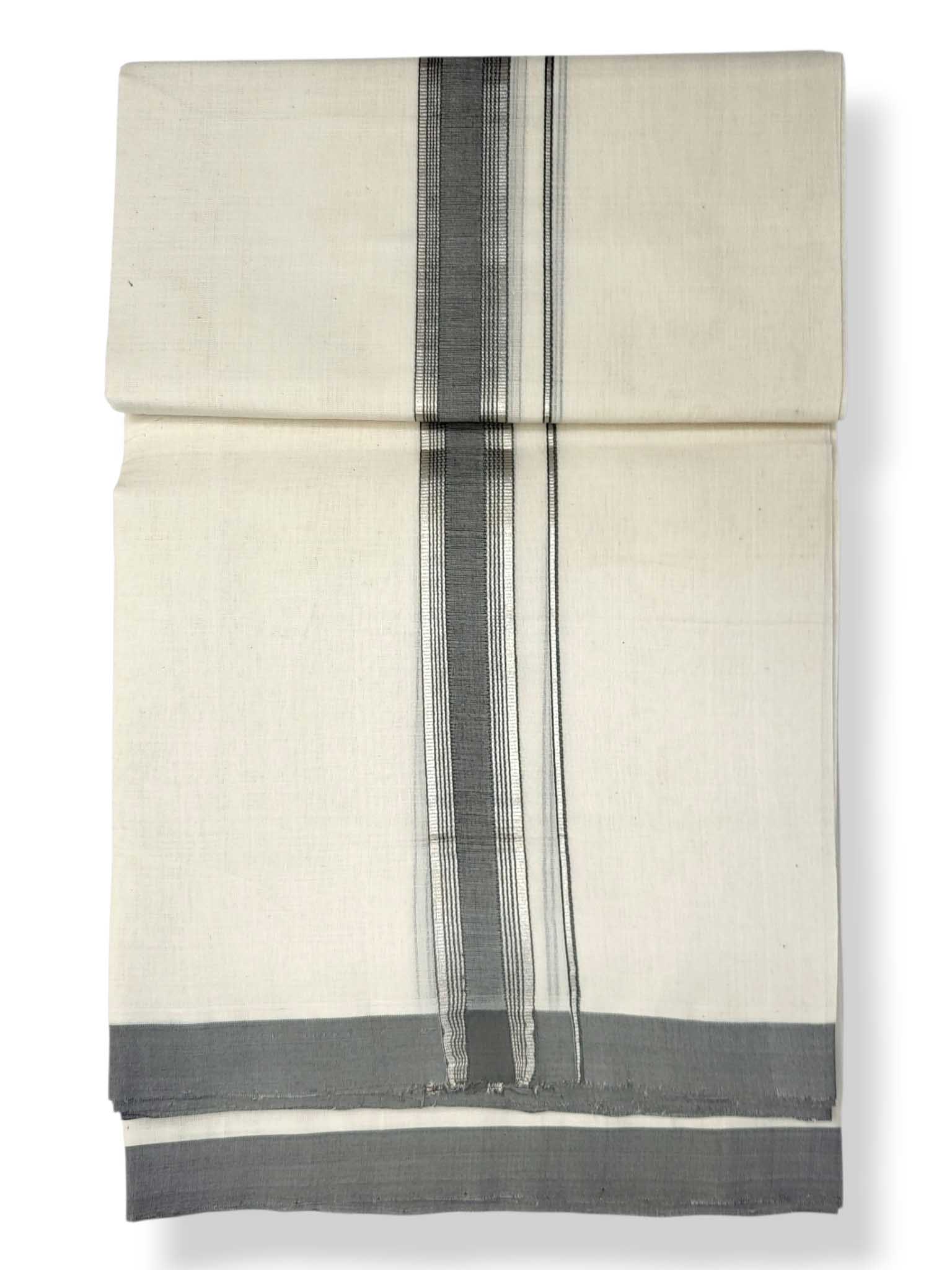 Kerala Balaramapuram Pure Cotton Handloom Mundu/Dhoti