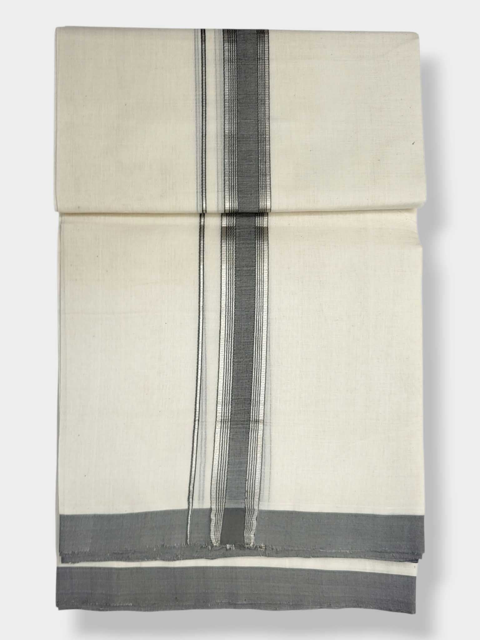 Kerala Balaramapuram Pure Cotton Handloom Mundu/Dhoti