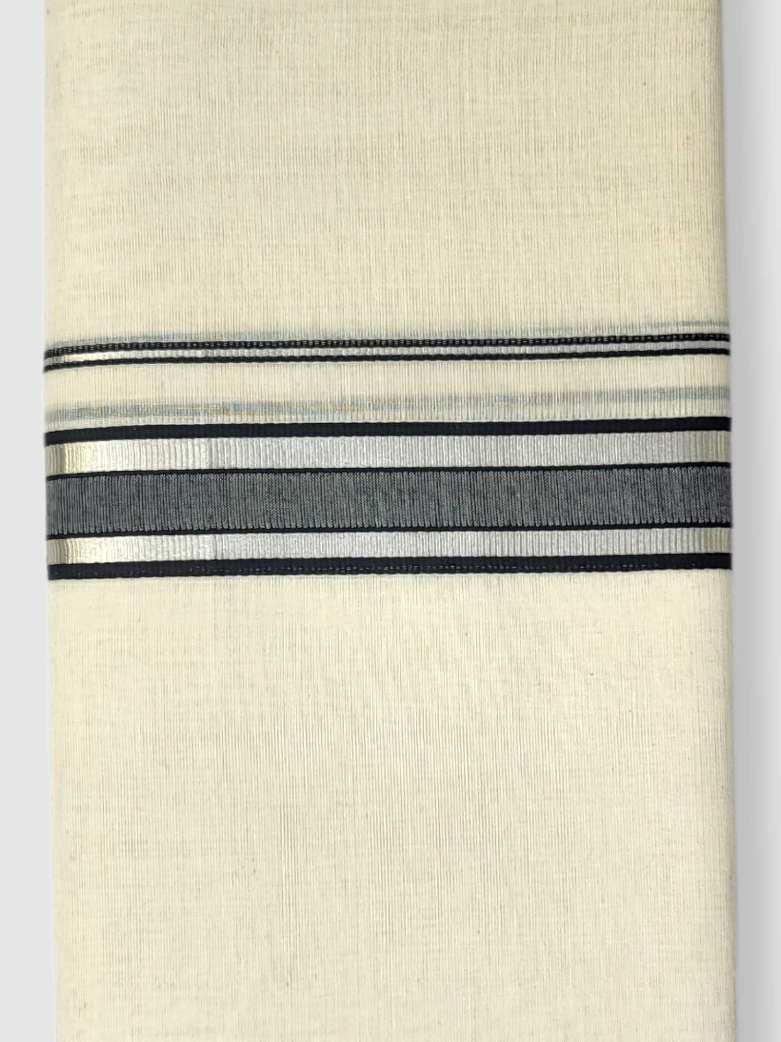 Kerala Balaramapuram Pure Cotton Handloom Mundu/Dhoti