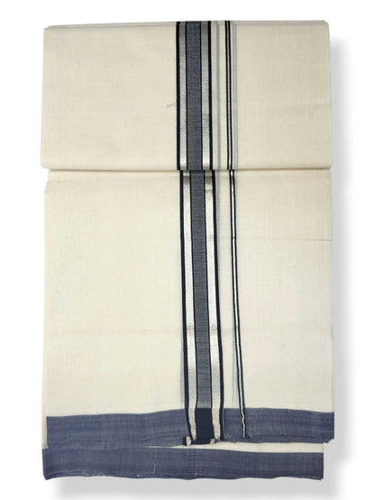 Kerala Balaramapuram Pure Cotton Handloom Mundu/Dhoti
