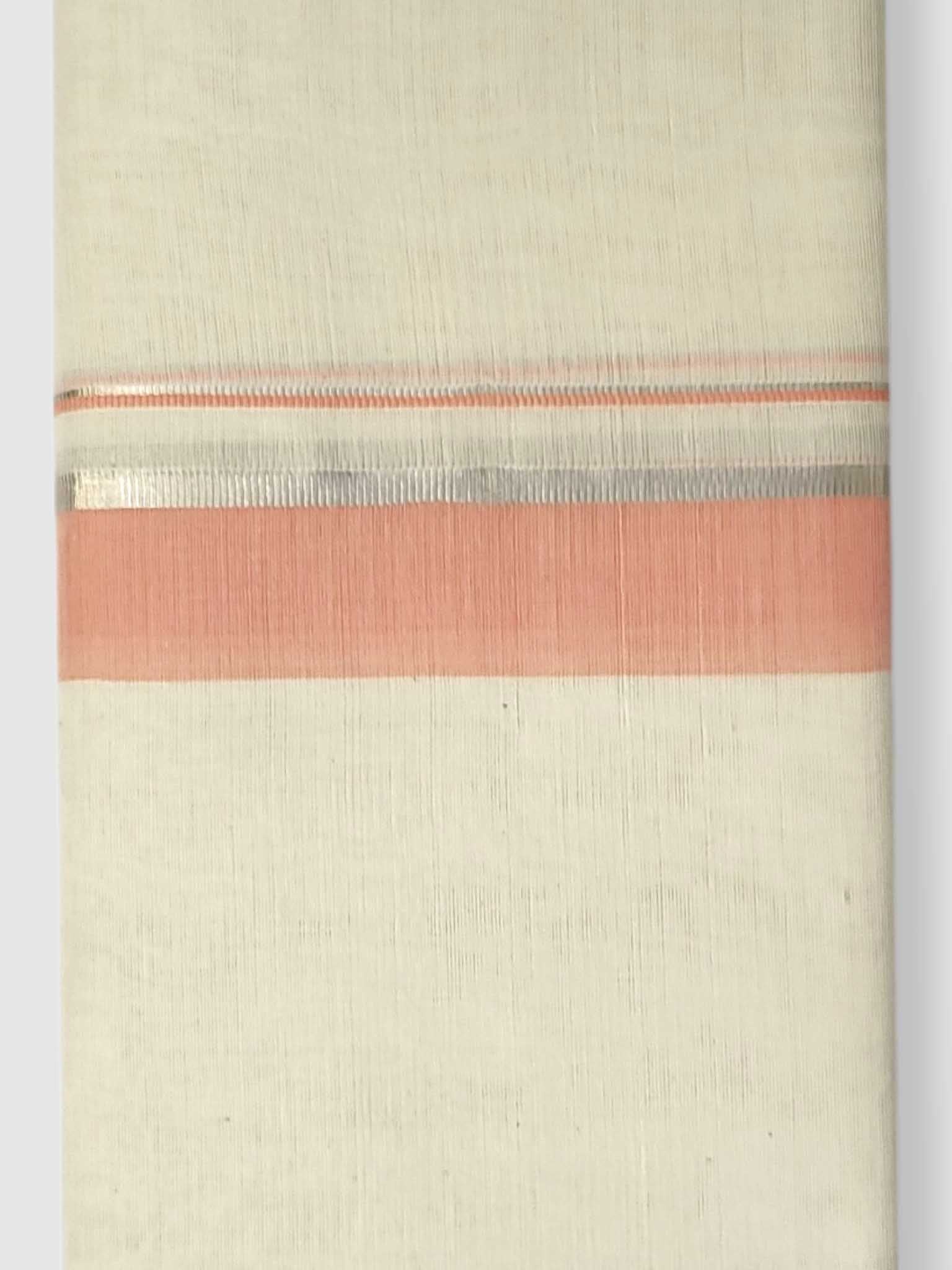 Kerala Balaramapuram Pure Cotton Handloom Mundu/Dhoti