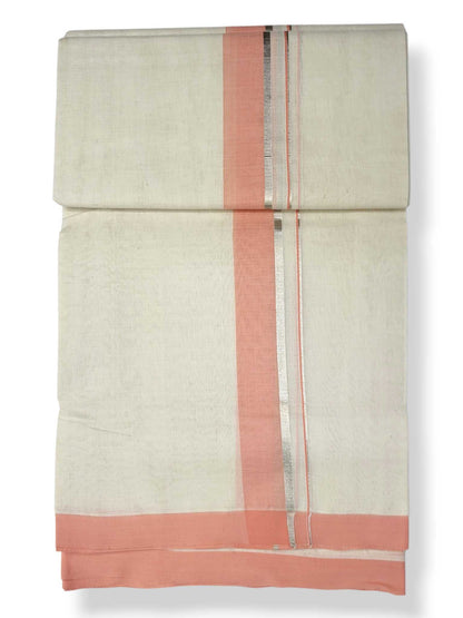 Kerala Balaramapuram Pure Cotton Handloom Mundu/Dhoti