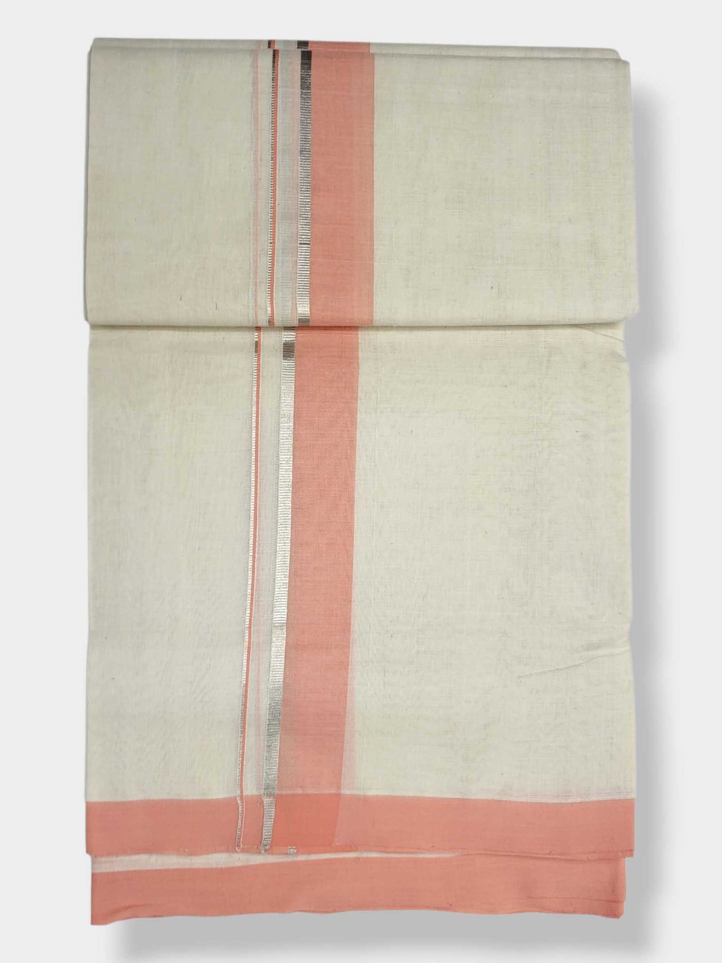 Kerala Balaramapuram Pure Cotton Handloom Mundu/Dhoti