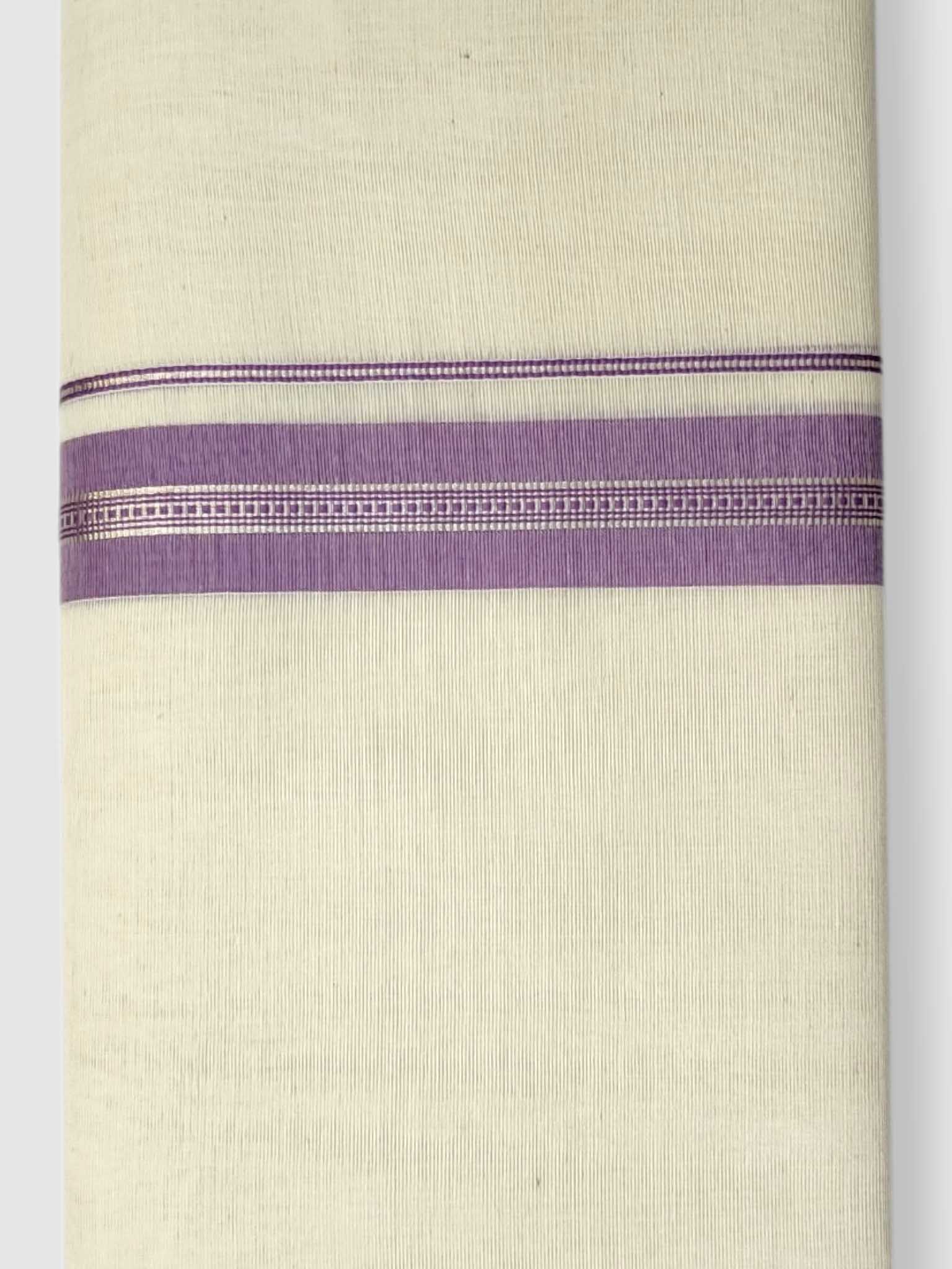 Kerala Balaramapuram Pure Cotton Handloom Mundu/Dhoti