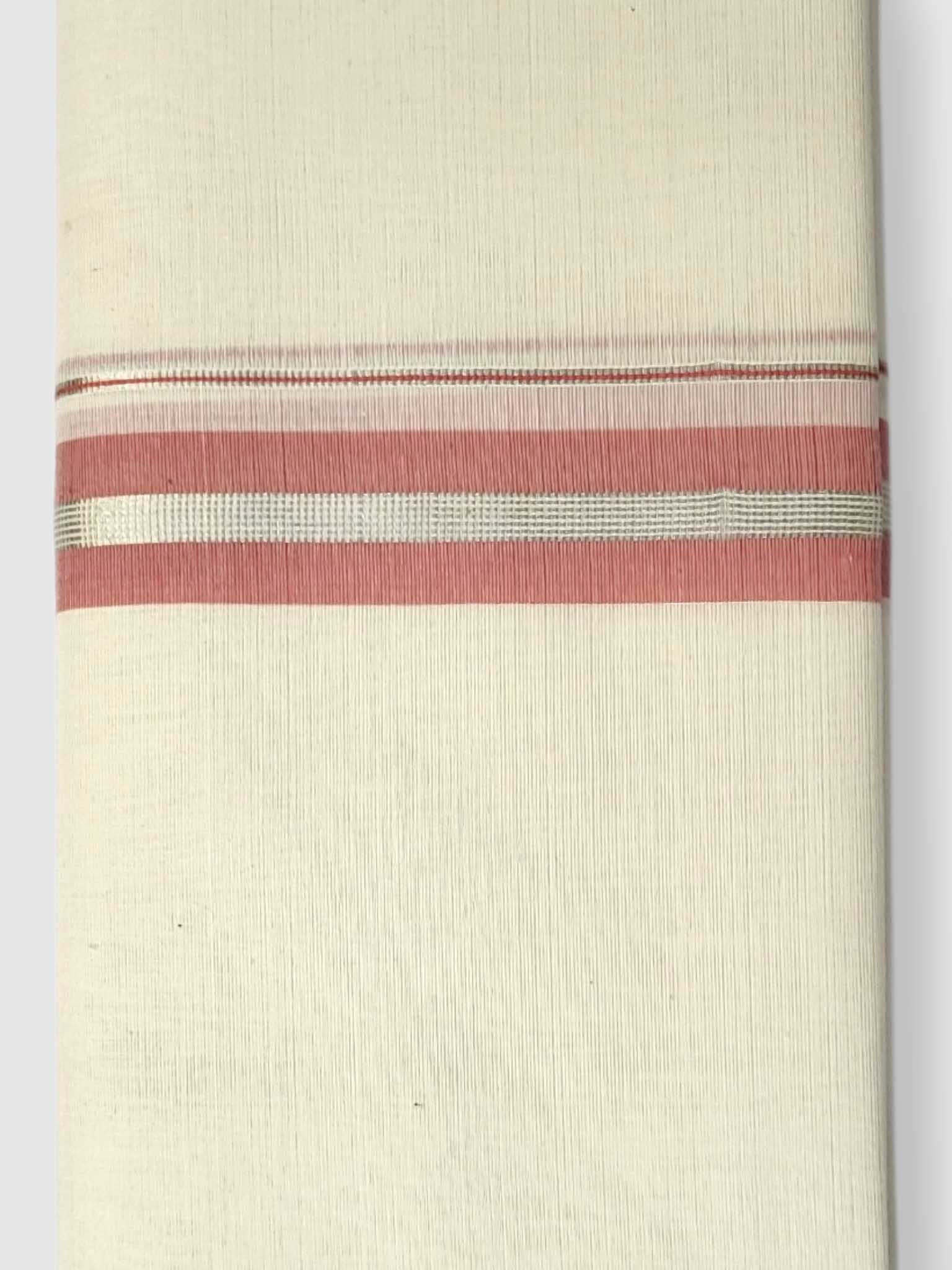 Kerala Balaramapuram Pure Cotton Handloom Mundu/Dhoti