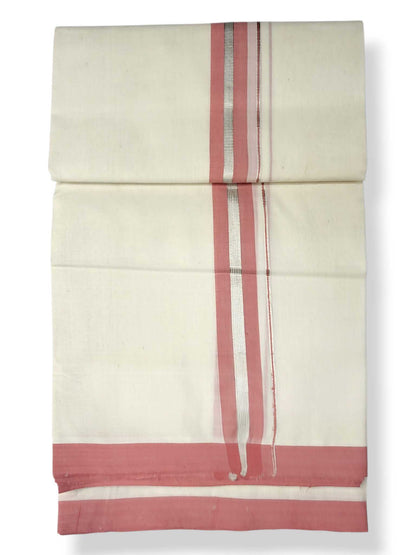Kerala Balaramapuram Pure Cotton Handloom Mundu/Dhoti