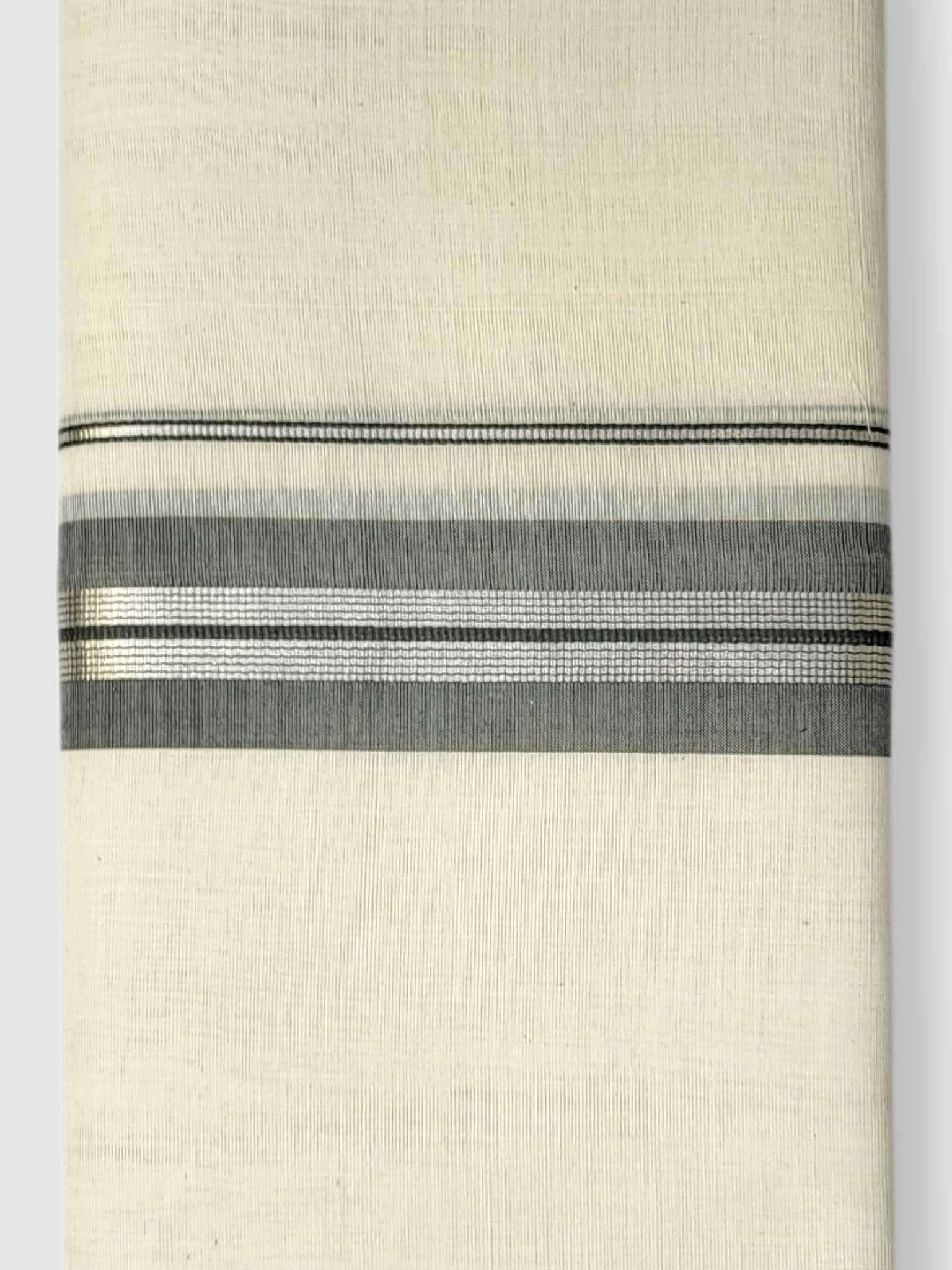 Kerala Balaramapuram Pure Cotton Handloom Mundu/Dhoti