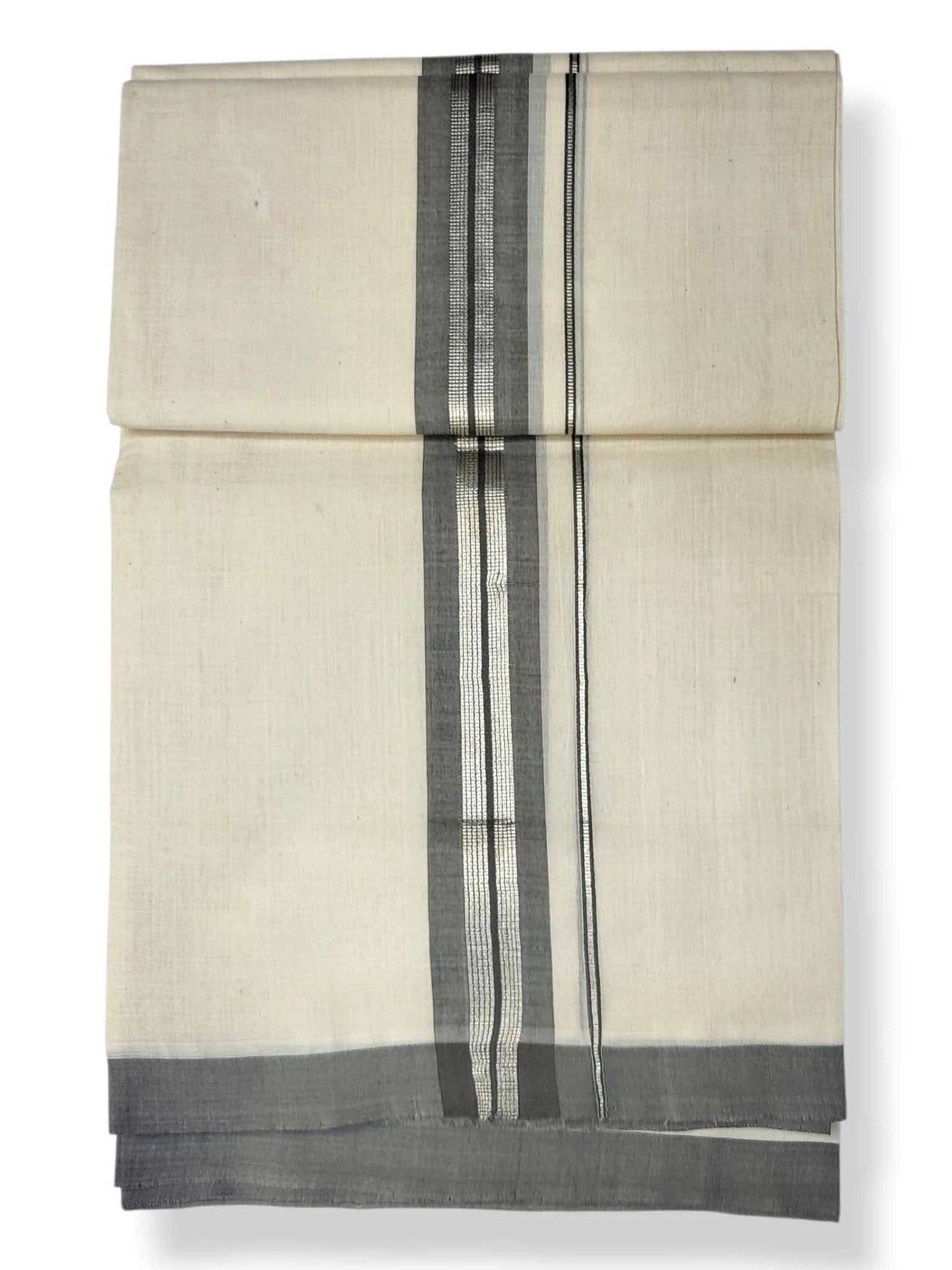 Kerala Balaramapuram Pure Cotton Handloom Mundu/Dhoti