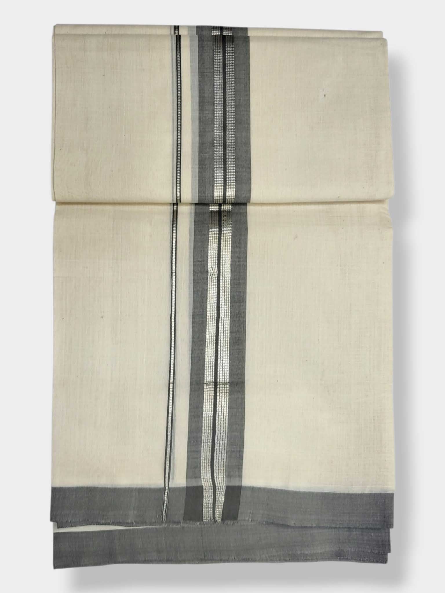 Kerala Balaramapuram Pure Cotton Handloom Mundu/Dhoti