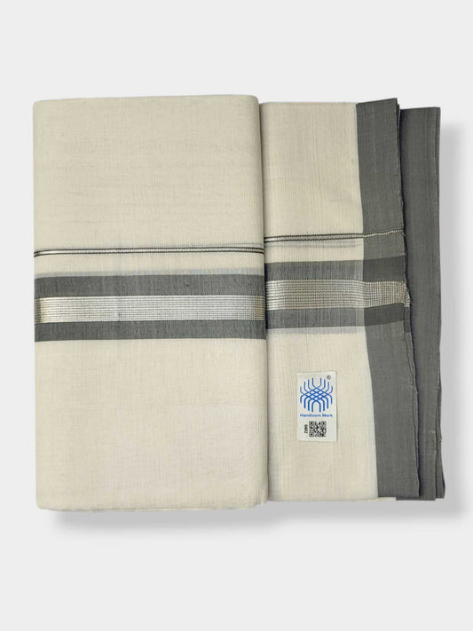 Kerala Balaramapuram Pure Cotton Handloom Mundu/Dhoti