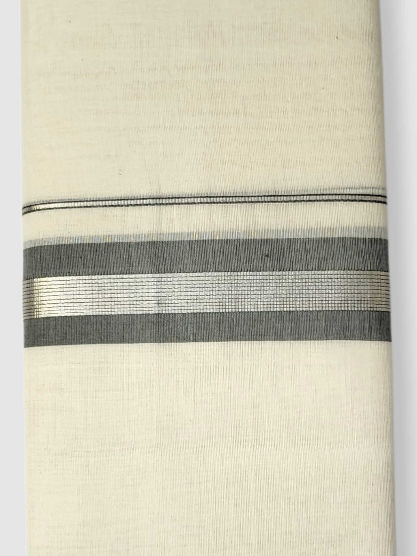 Kerala Balaramapuram Pure Cotton Handloom Mundu/Dhoti