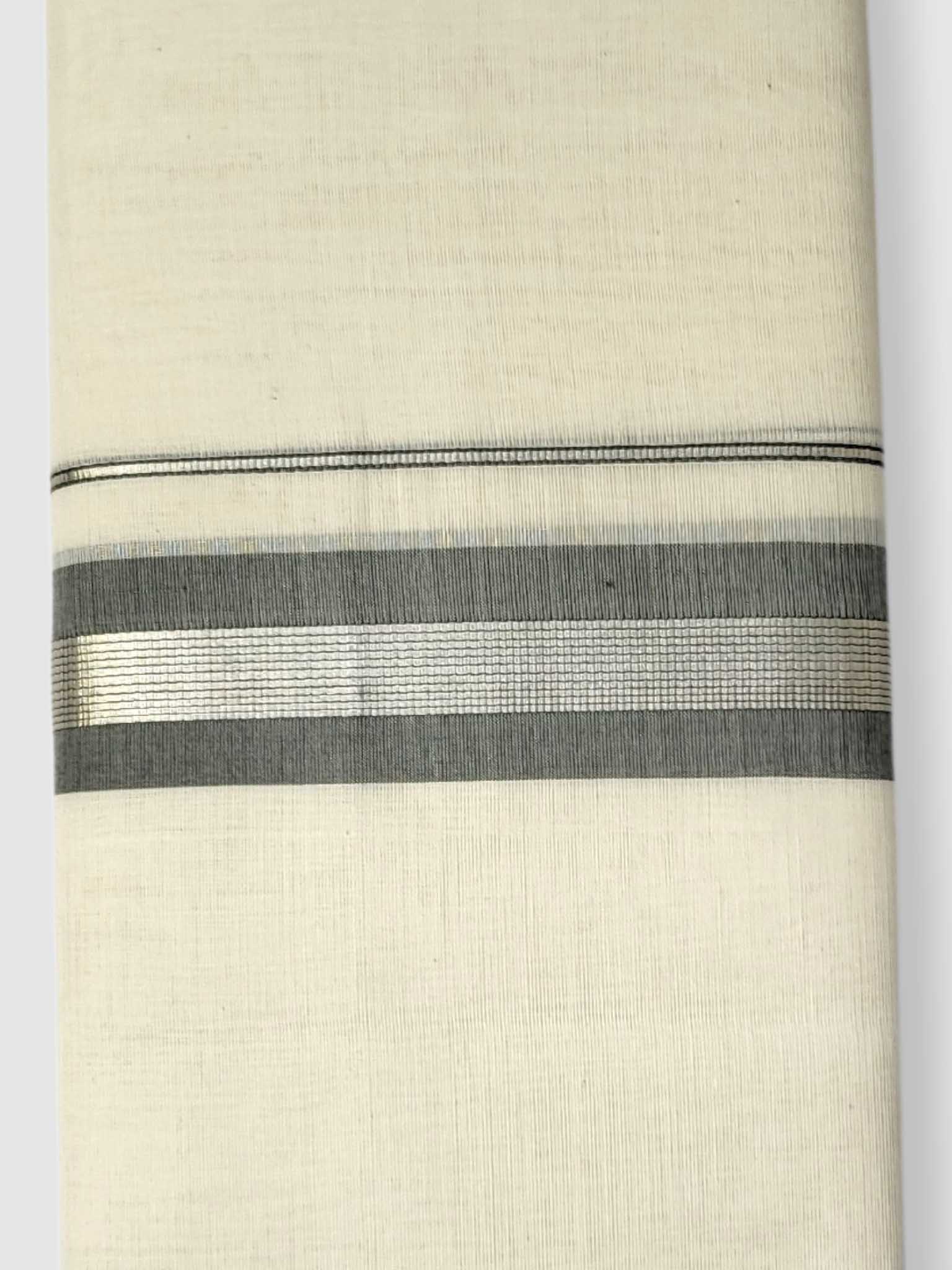 Kerala Balaramapuram Pure Cotton Handloom Mundu/Dhoti