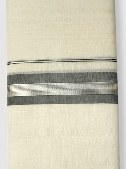 Kerala Balaramapuram Pure Cotton Handloom Mundu/Dhoti