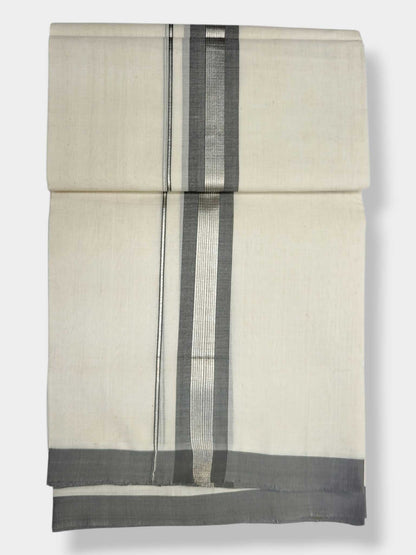 Kerala Balaramapuram Pure Cotton Handloom Mundu/Dhoti
