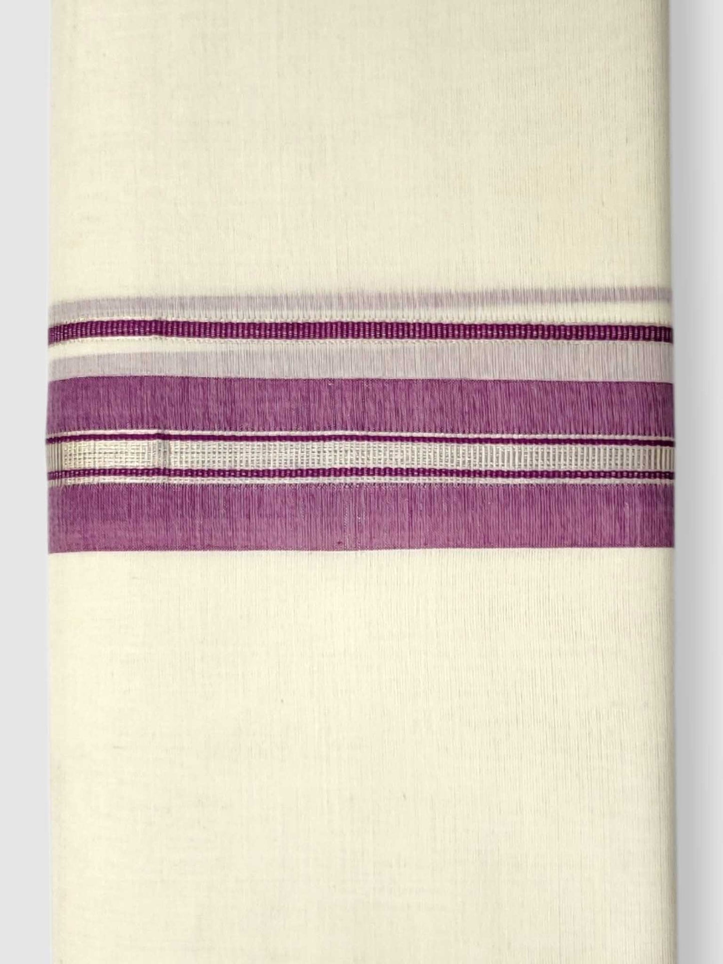 Kerala Balaramapuram Pure Cotton Handloom Mundu/Dhoti