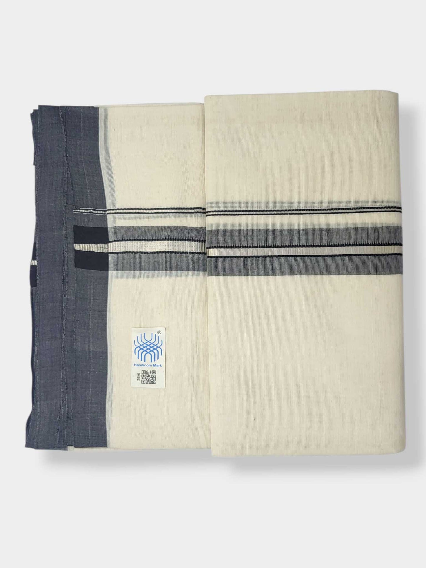 Kerala Balaramapuram Pure Cotton Handloom Mundu/Dhoti