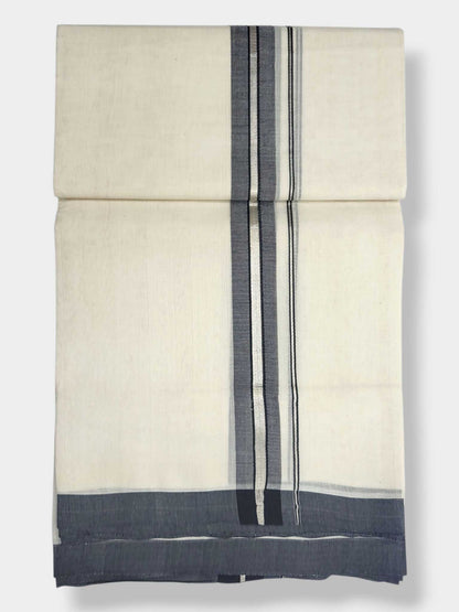 Kerala Balaramapuram Pure Cotton Handloom Mundu/Dhoti