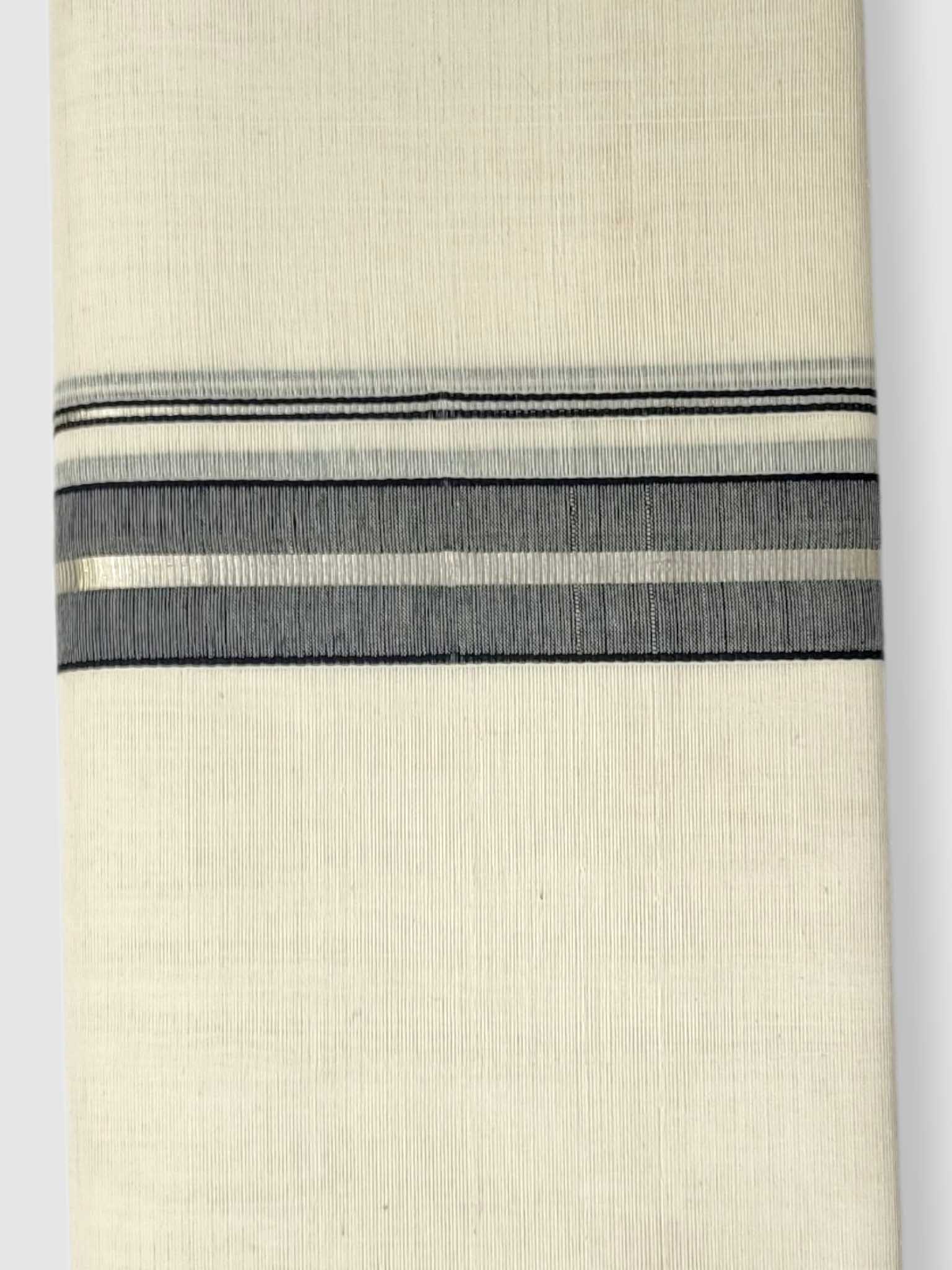 Kerala Balaramapuram Pure Cotton Handloom Mundu/Dhoti