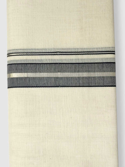 Kerala Balaramapuram Pure Cotton Handloom Mundu/Dhoti