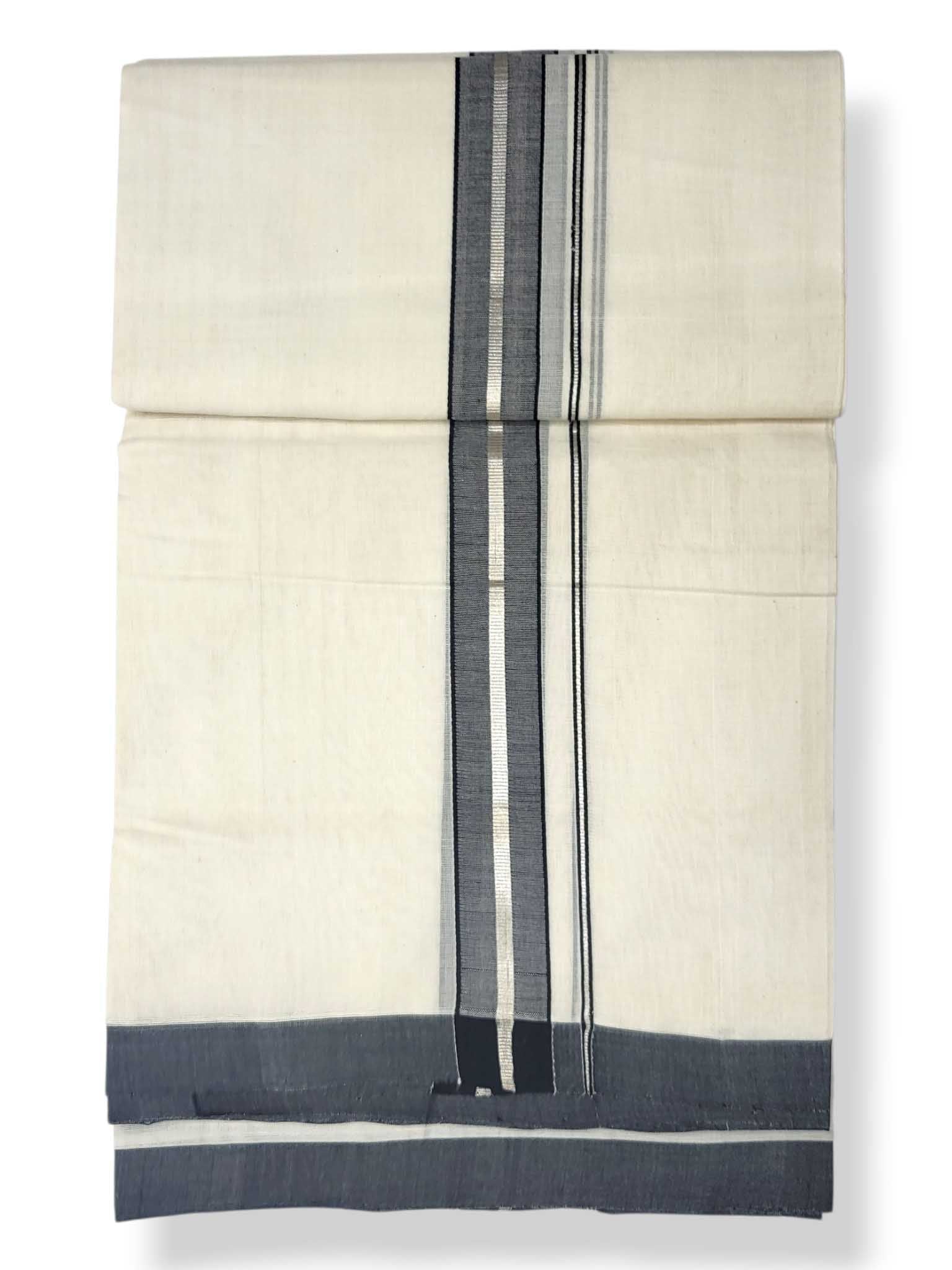 Kerala Balaramapuram Pure Cotton Handloom Mundu/Dhoti