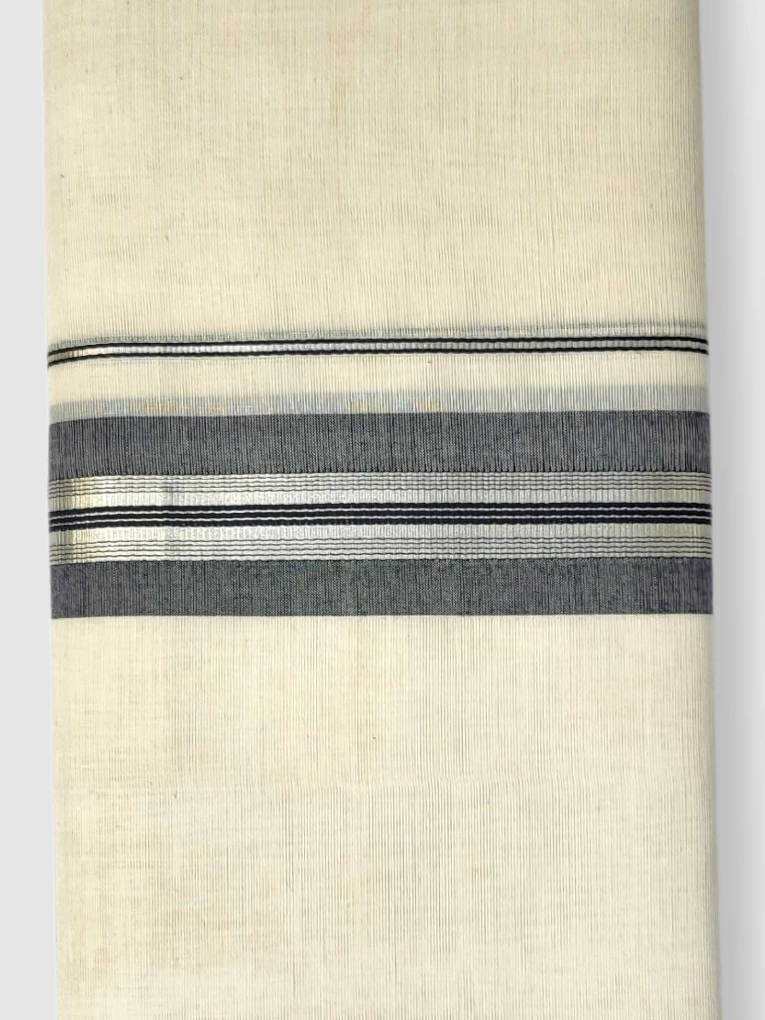 Kerala Balaramapuram Pure Cotton Handloom Mundu/Dhoti