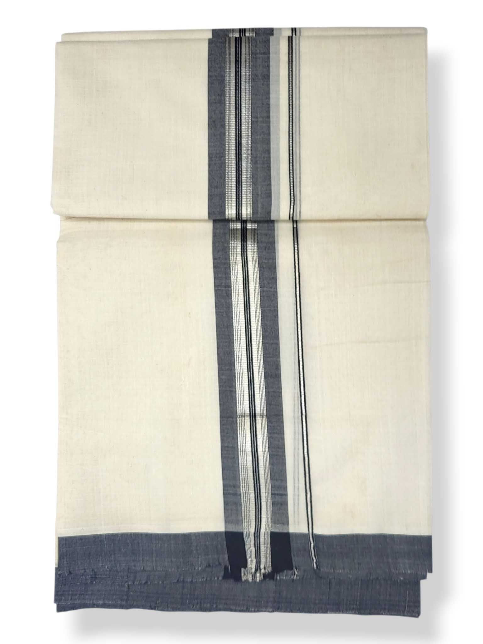 Kerala Balaramapuram Pure Cotton Handloom Mundu/Dhoti