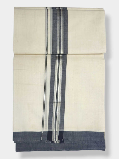 Kerala Balaramapuram Pure Cotton Handloom Mundu/Dhoti