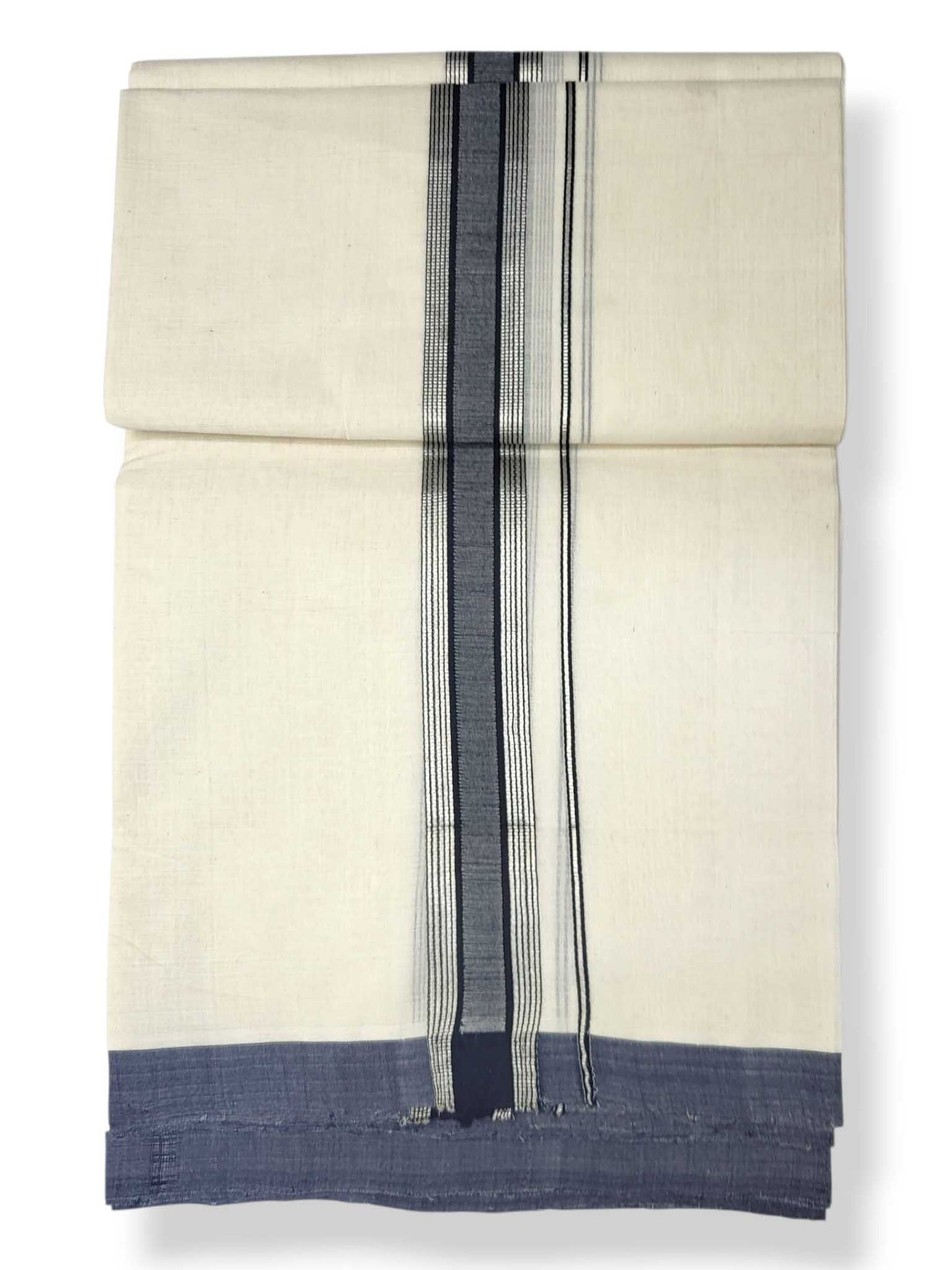 Kerala Balaramapuram Pure Cotton Handloom Mundu/Dhoti
