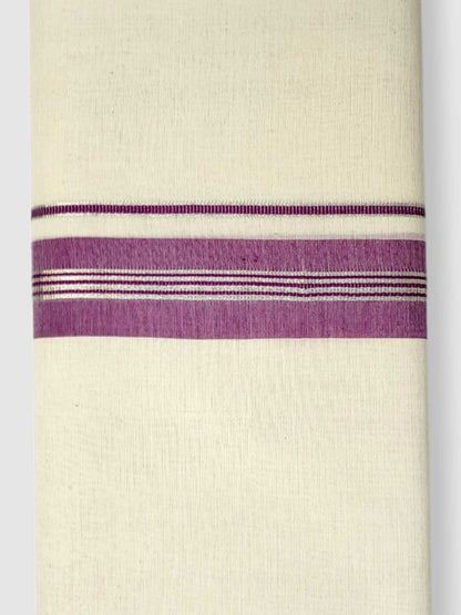 Kerala Balaramapuram Pure Cotton Handloom Mundu/Dhoti