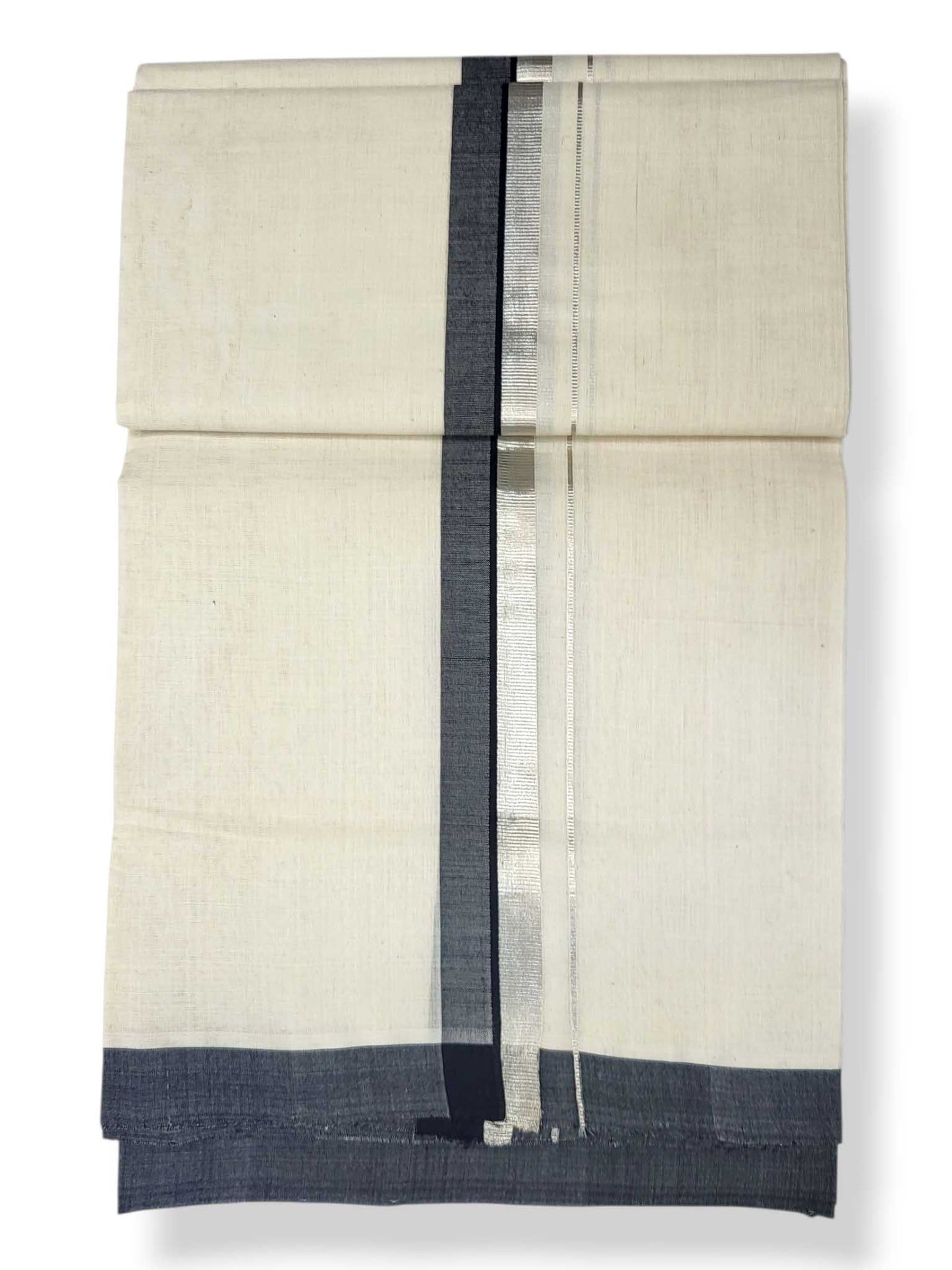 Kerala Balaramapuram Pure Cotton Handloom Mundu/Dhoti