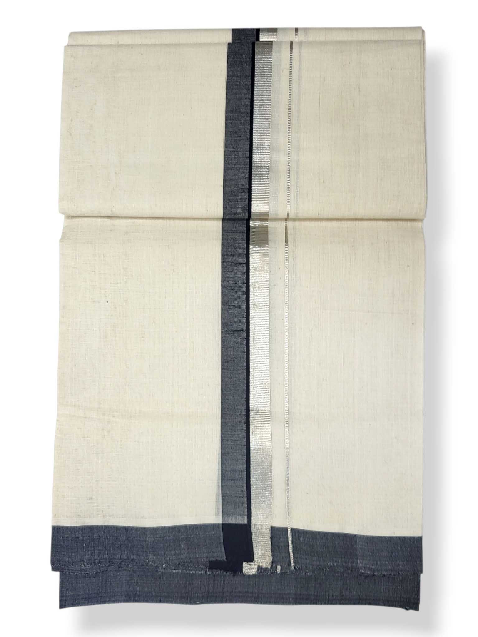 Kerala Balaramapuram Pure Cotton Handloom Mundu/Dhoti