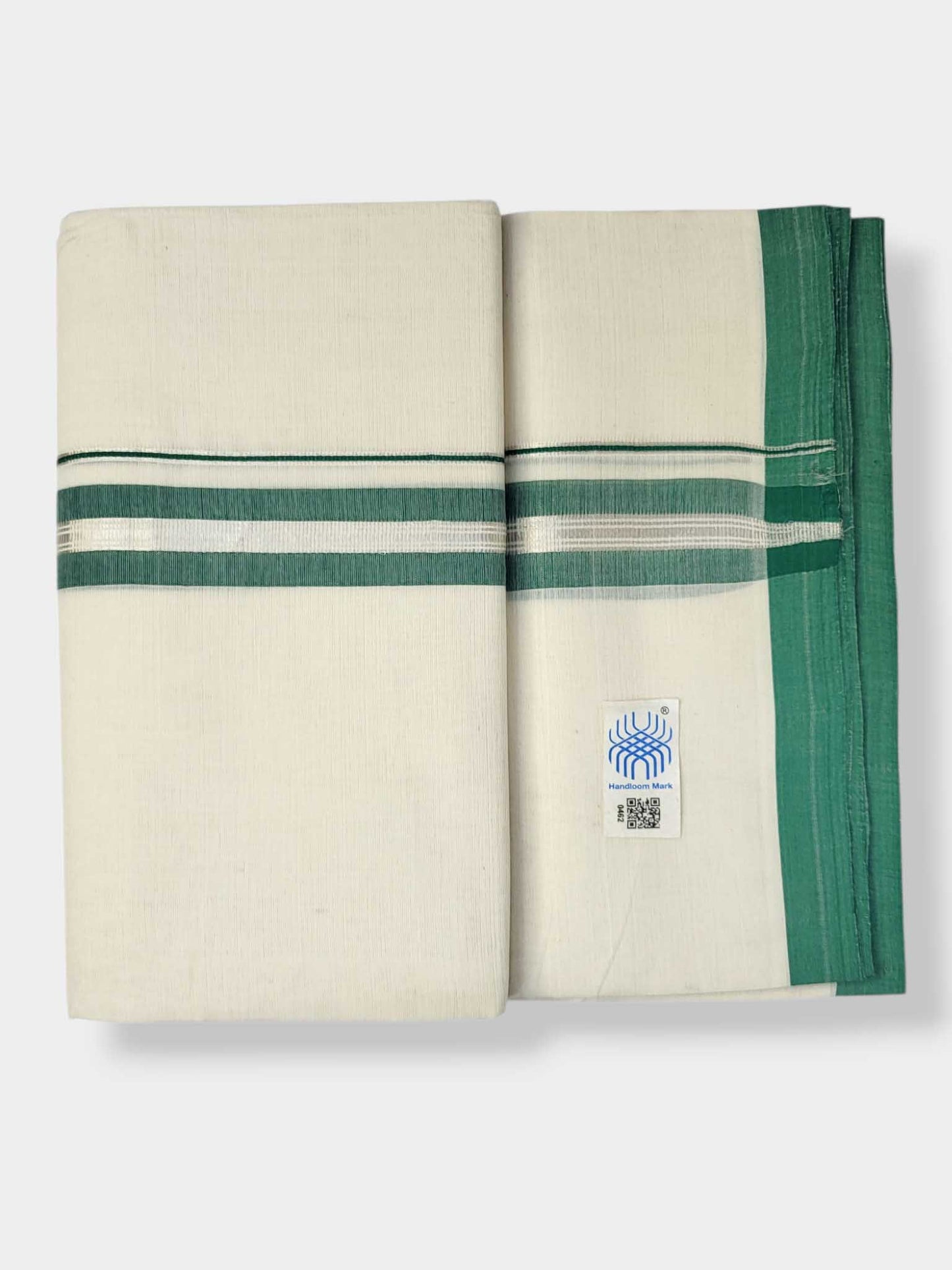 Kerala Balaramapuram Pure Cotton Handloom Mundu/Dhoti