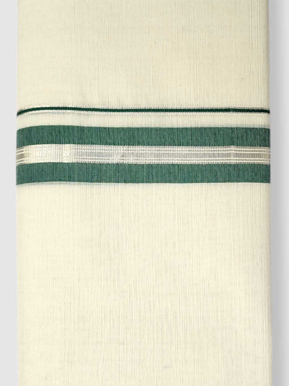Kerala Balaramapuram Pure Cotton Handloom Mundu/Dhoti