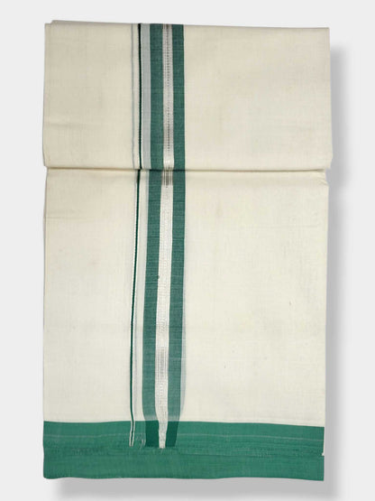 Kerala Balaramapuram Pure Cotton Handloom Mundu/Dhoti