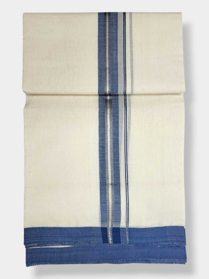 Kerala Balaramapuram Pure Cotton Handloom Mundu/Dhoti