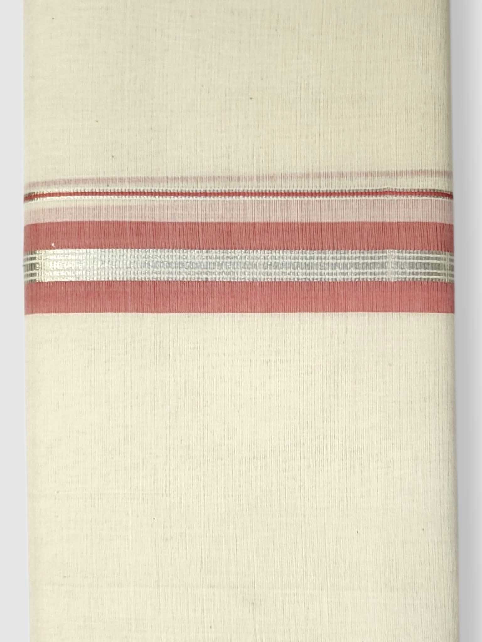 Kerala Balaramapuram Pure Cotton Handloom Mundu/Dhoti
