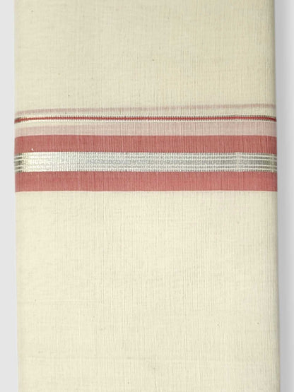 Kerala Balaramapuram Pure Cotton Handloom Mundu/Dhoti
