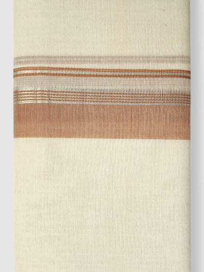 Kerala Balaramapuram Pure Cotton Handloom Mundu/Dhoti