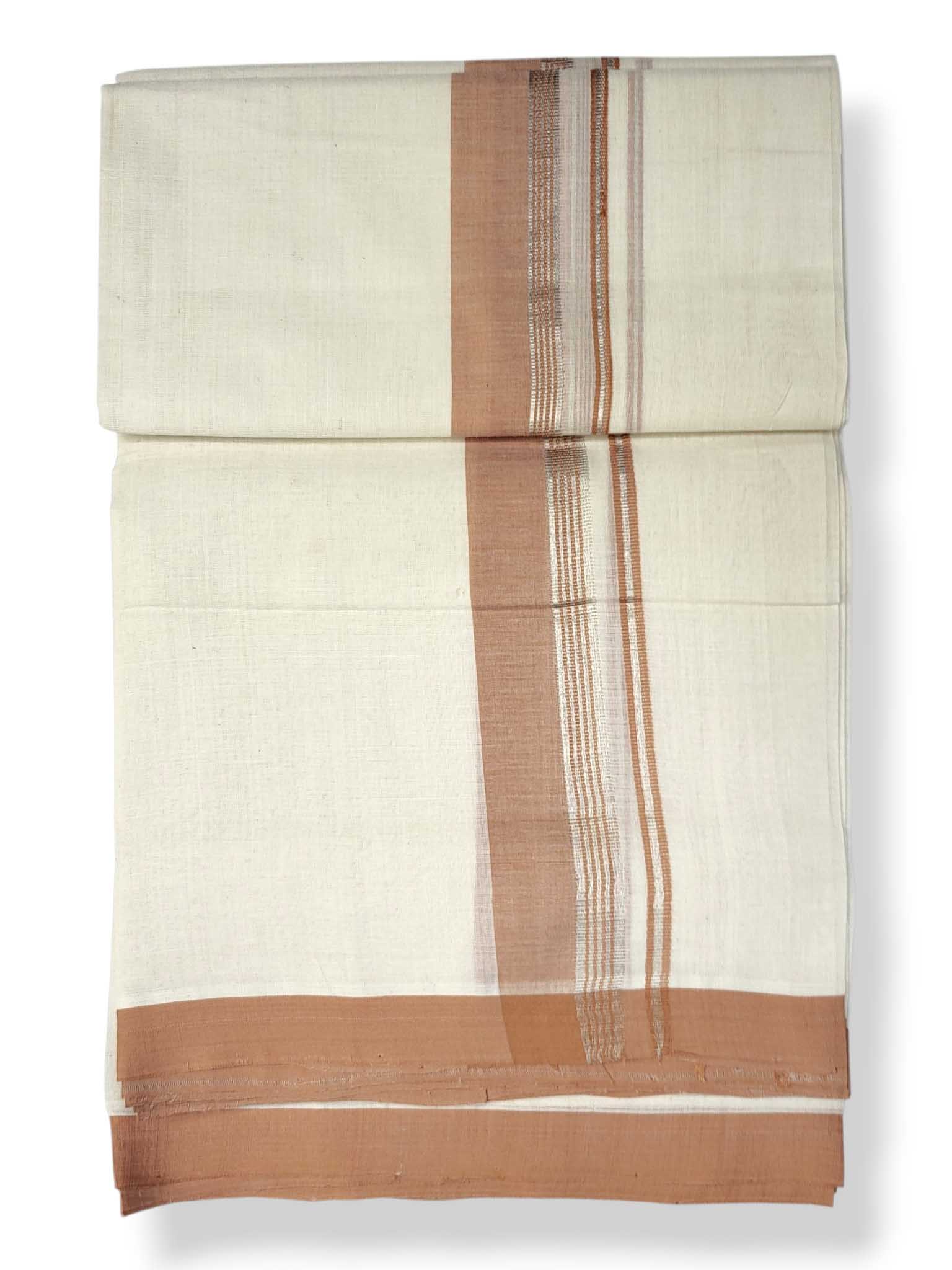 Kerala Balaramapuram Pure Cotton Handloom Mundu/Dhoti