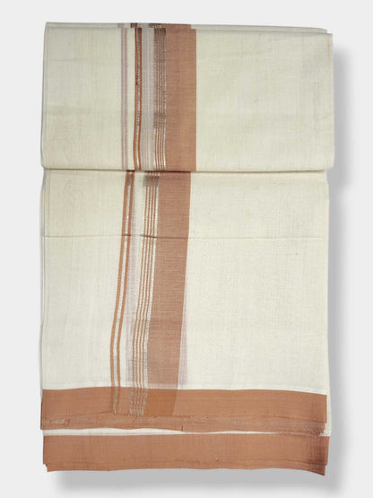 Kerala Balaramapuram Pure Cotton Handloom Mundu/Dhoti