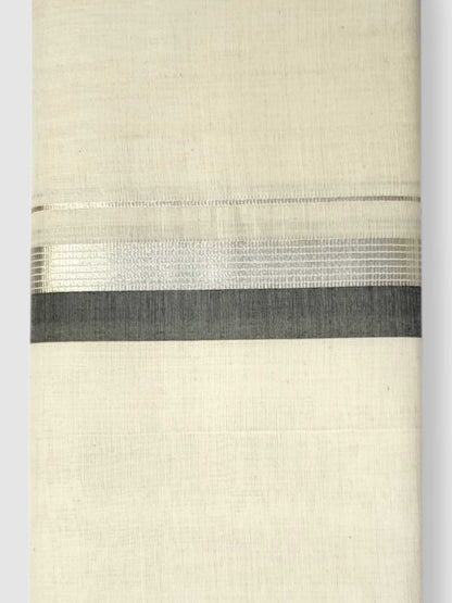 Kerala Balaramapuram Pure Cotton Handloom Mundu/Dhoti