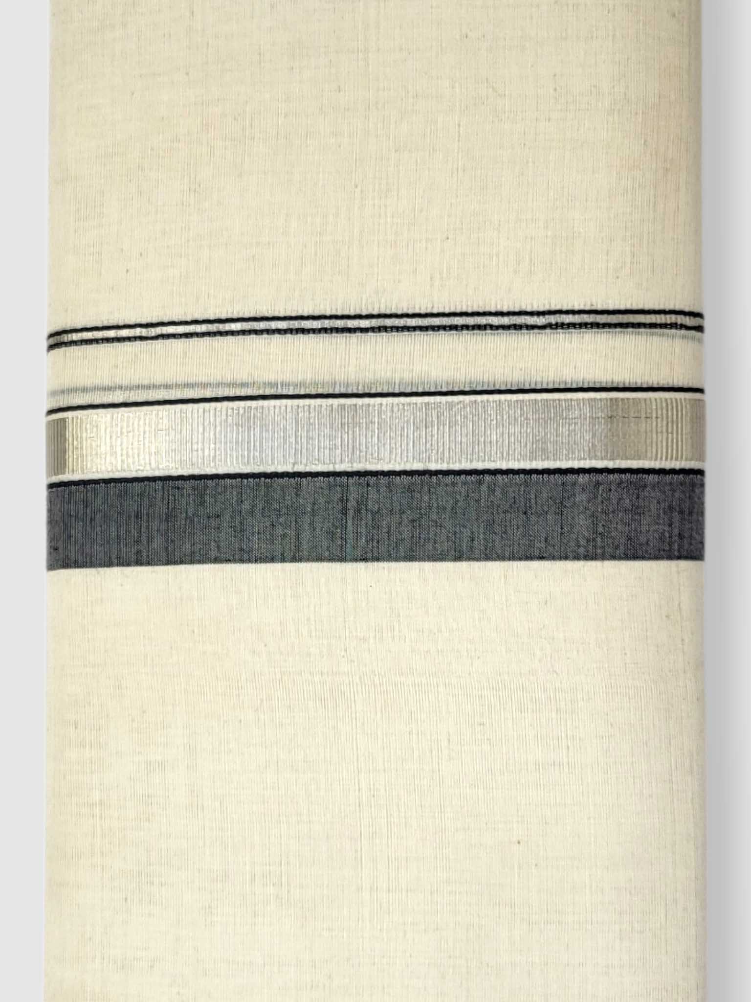 Kerala Balaramapuram Pure Cotton Handloom Mundu/Dhoti