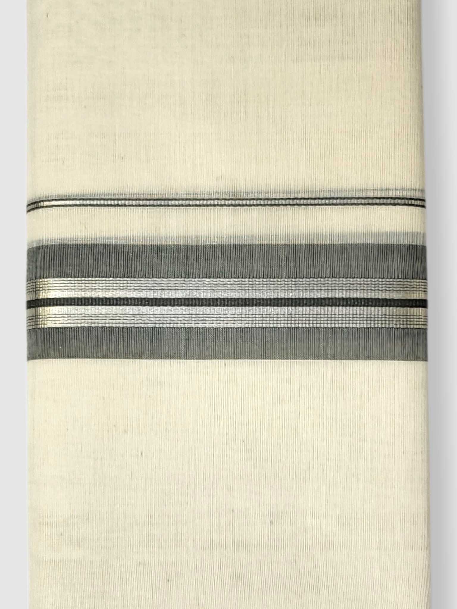 Kerala Balaramapuram Pure Cotton Handloom Mundu/Dhoti