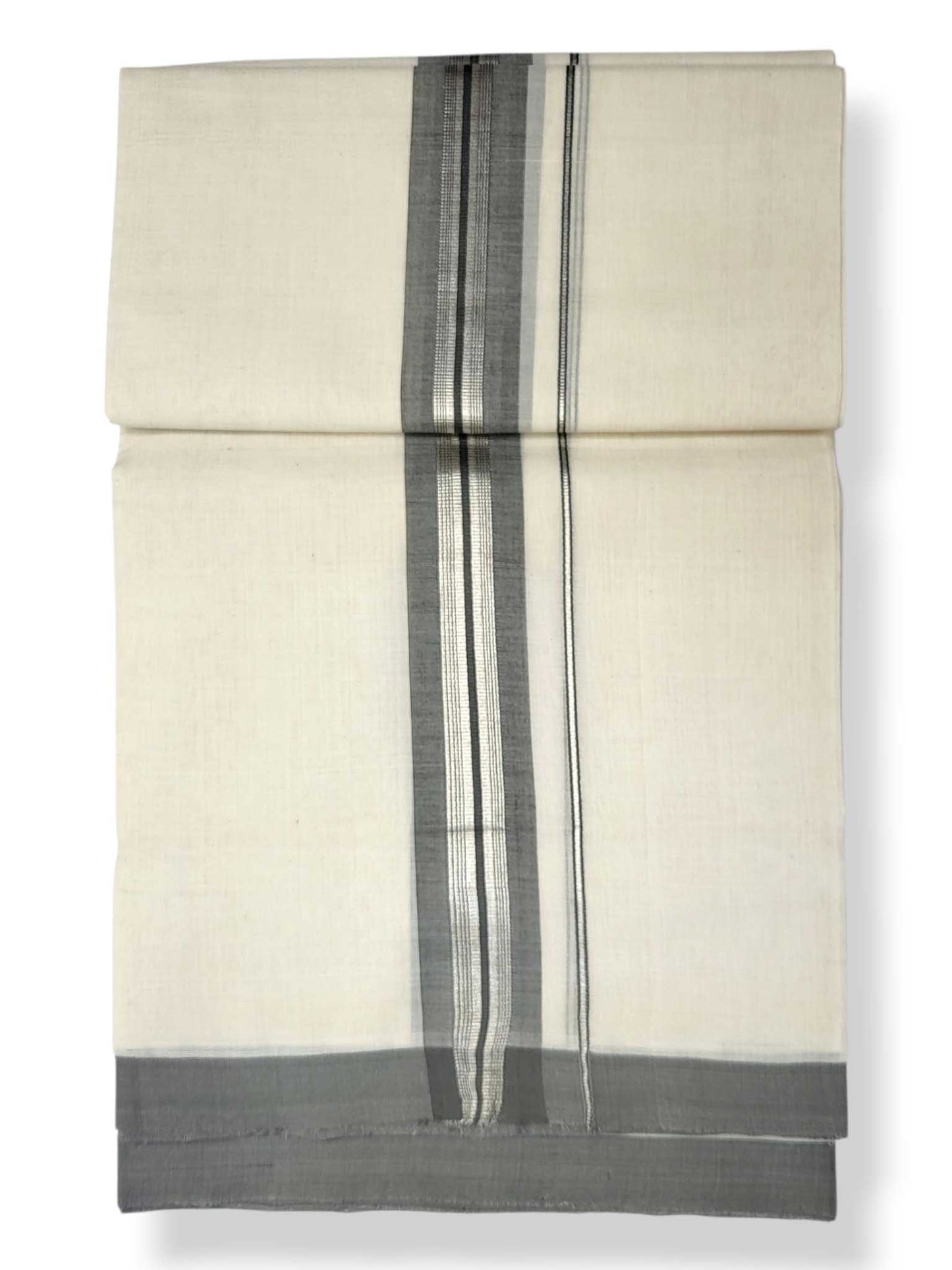 Kerala Balaramapuram Pure Cotton Handloom Mundu/Dhoti