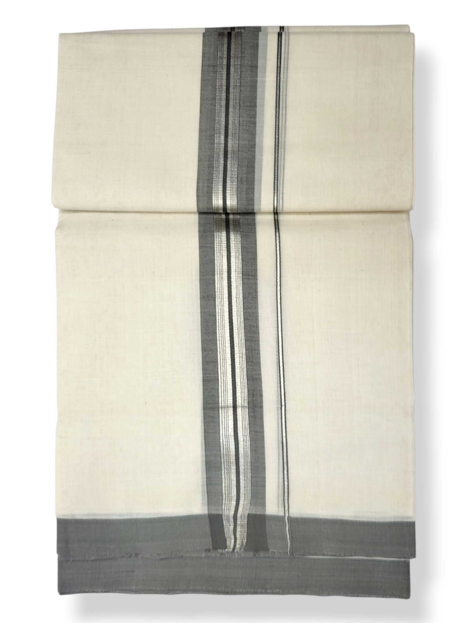 Kerala Balaramapuram Pure Cotton Handloom Mundu/Dhoti